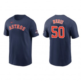 Hector Neris Houston Astros Navy 2022 World Series Champions T-Shirt