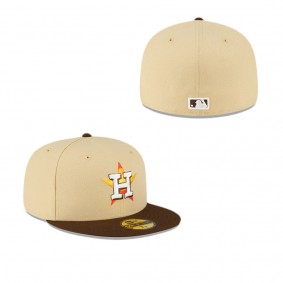 Houston Astros Blond 59FIFTY Fitted Hat