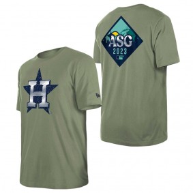 Men's Houston Astros Green 2023 All-Star Game Evergreen T-Shirt