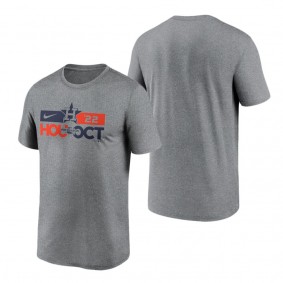 Men's Houston Astros Heather Charcoal 2022 Postseason T-Shirt