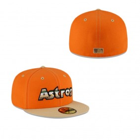Houston Astros Just Caps Orange Popsicle 59FIFTY Fitted Hat