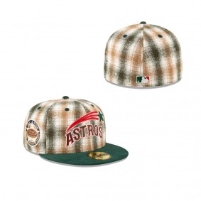 Just Caps Plaid Houston Astros 59Fifty Fitted Hat