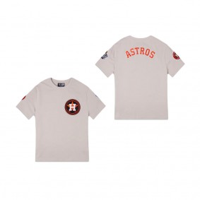 Houston Astros Logo Select Chrome T-Shirt