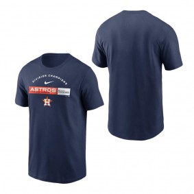 Men's Houston Astros Nike Navy 2023 AL West Division Champions T-Shirt