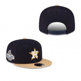 Houston Astros Navy 2023 Gold Collection 9FIFTY Snapback Hat