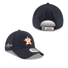 Men's Houston Astros Navy 2023 Postseason 9FORTY Adjustable Hat