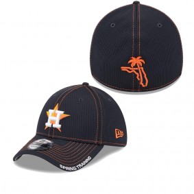 Men's Houston Astros Navy 2023 Spring Training Mesh 39THIRTY Flex Hat