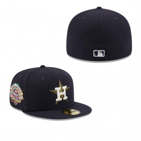 Men's Houston Astros Navy 45th Anniversary Spring Training Botanical 59FIFTY Fitted Hat