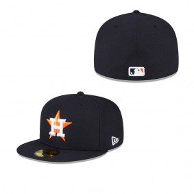 Men's Houston Astros Navy Authentic Collection Replica 59FIFTY Fitted Hat