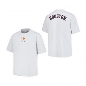 Men's Houston Astros PLEASURES White Mascot T-Shirt