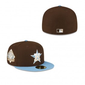 Houston Astros Walnut Sky 59FIFTY Fitted Hat
