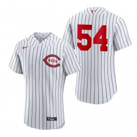 Reds Hunter Strickland White 2022 Field of Dreams Authentic Jersey