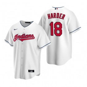 Cleveland Indians Mel Harder Nike White Retired Player Replica Jersey