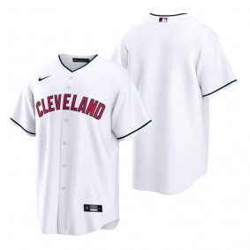 Cleveland Indians Nike Black White Replica Alternate Jersey