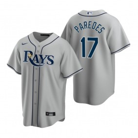 Tampa Bay Rays Isaac Paredes Gray Replica Road Jersey