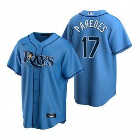 Tampa Bay Rays Isaac Paredes Light Blue Replica Alternate Jersey