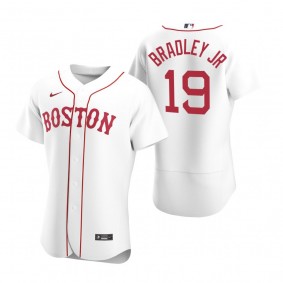 Men's Boston Red Sox Jackie Bradley Jr. White Authentic Alternate Jersey