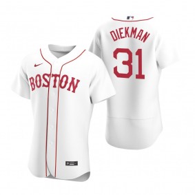 Men's Boston Red Sox Jake Diekman White Authentic Alternate Jersey
