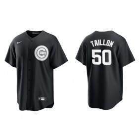 Jameson Taillon Chicago Cubs Nike Black White Replica Jersey