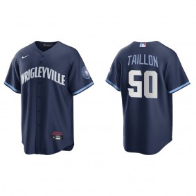 Jameson Taillon Men's Chicago Cubs Nike Navy City Connect Replica Jersey