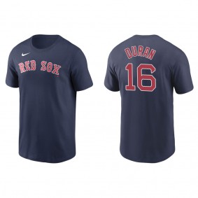 Jarren Duran Men's Boston Red Sox Mookie Betts Nike Navy Name & Number T-Shirt