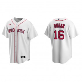 Jarren Duran Men's Boston Red Sox Nike White Home Replica Jersey