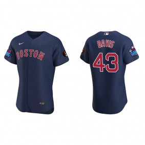 Jaylin Davis Boston Red Sox Navy 2022 Little League Classic Authentic Jersey