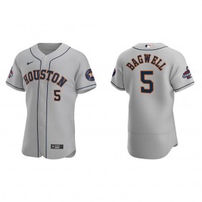 Jeff Bagwell Houston Astros Gray 2022 World Series Champions Road Authentic Jersey