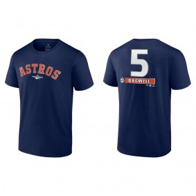 Jeff Bagwell Houston Astros Navy 2022 World Series T-Shirt