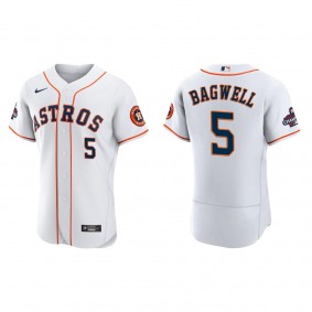 Jeff Bagwell Houston Astros White 2022 World Series Champions Authentic Jersey