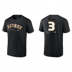 Jeremy Pena Houston Astros Black 2022 World Series Champions T-Shirt