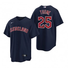 Cleveland Guardians Jim Thome Nike Navy Replica Jersey