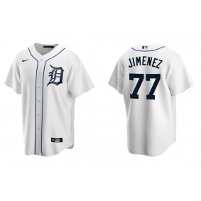 Men's Detroit Tigers Joe Jimenez White Replica Home Jersey
