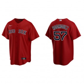 Joely Rodriguez Men's Boston Red Sox Nike Red Alternate Replica Jersey
