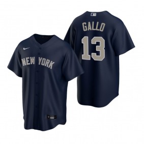 New York Yankees Joey Gallo Nike Navy Replica Alternate Jersey