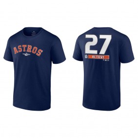 Jose Altuve Houston Astros Navy 2022 World Series T-Shirt
