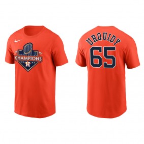 Jose Urquidy Houston Astros Orange 2022 World Series Champions T-Shirt