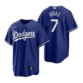 Los Angeles Dodgers Julio Urias Nike Royal Replica Alternate Jersey