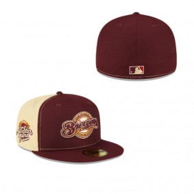 Just Caps Drop 16 Milwaukee Brewers 59FIFTY Fitted Hat