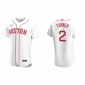 Justin Turner Men's Boston Red Sox Nike White Alternate Authentic Jersey