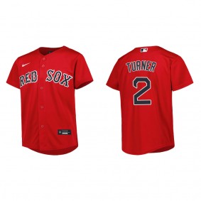 Justin Turner Youth Boston Red Sox Nike Red Alternate Replica Jersey