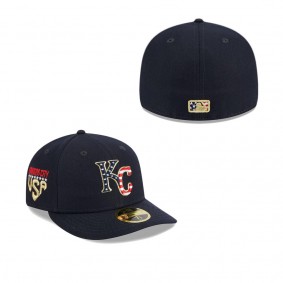 Men's Kansas City Royals Navy 2023 Fourth of July Low Profile 59FIFTY Fitted Hat