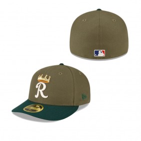 Kansas City Royals Olive Low Profile 59FIFTY Fitted Hat