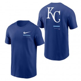 Men's Kansas City Royals Royal Over the Shoulder T-Shirt