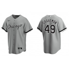 Men's Chicago White Sox Kendall Graveman Gray Replica Jersey