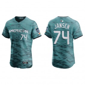 Kenley Jansen American League Teal 2023 MLB All-Star Game Vapor Premier Elite Jersey