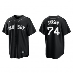 Kenley Jansen Boston Red Sox Nike Black White Replica Jersey