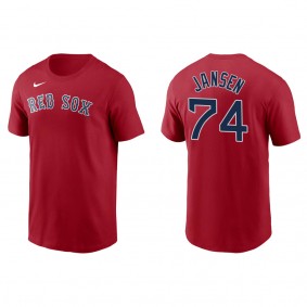 Kenley Jansen Men's Boston Red Sox Mookie Betts Nike Red Name & Number T-Shirt