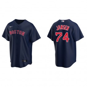 Kenley Jansen Men's Boston Red Sox Nike Navy Alternate Replica Jersey