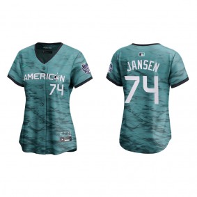 Kenley Jansen Women American League Teal 2023 MLB All-Star Game Limited Jersey